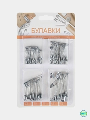 Набор булавок английских, 95 шт