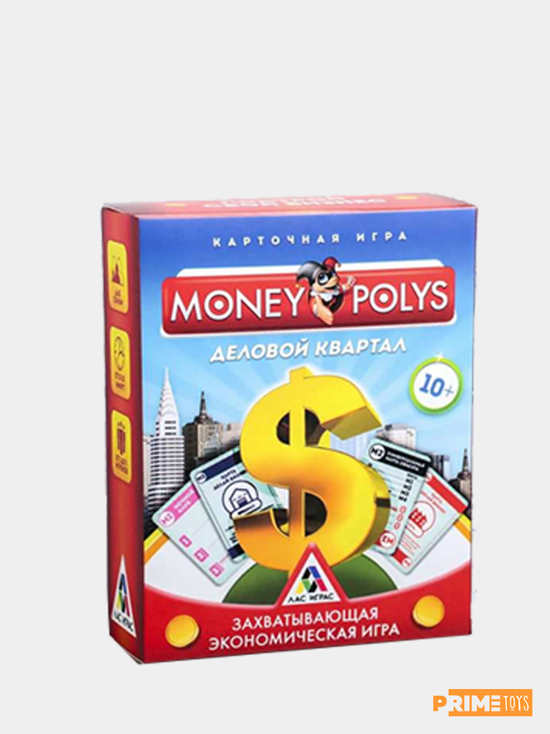 Настольная экономическая игра Money Polys Монополия купить по цене 750 ₽ в  интернет-магазине Магнит Маркет