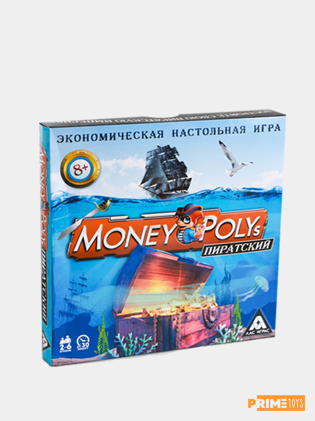 Настольная экономическая игра Money Polys Монополия купить по цене 750 ₽ в  интернет-магазине Магнит Маркет