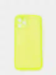 Желтый чехол для iPhone "Crystal", айфон 6s 7 8 Plus X Xs Max XR 11 Pro Max 12 Pro Maxmini pkt