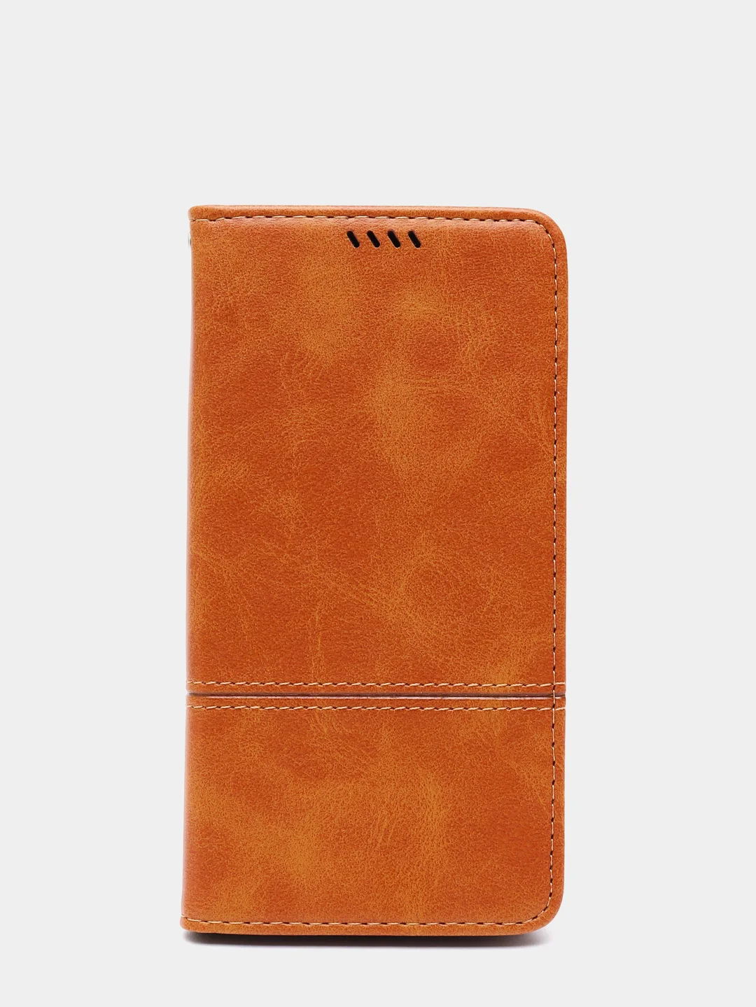 Оранжевый чехол-книжка для Xiaomi Redmi 10