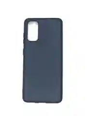 Темно-синий чехол силиконовый для Samsung S20 / S11E