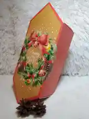 Карамельный новогодняя коробка конфета