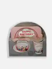 Конфетный посуда  бамбуковая 5  предметов.