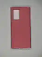 Розовый чехол силиконовый для Samsung S20 Ultra / S11 Plus