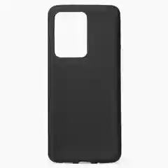 Черный чехол силиконовый для Samsung S20 Ultra / S11 Plus