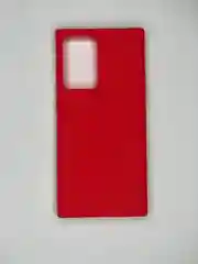Розовый чехол силиконовый для Samsung Note 20