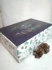 Лесной зеленый подарочная коробка Новый год
