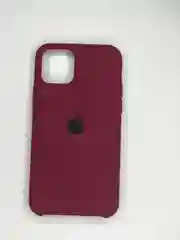 Багровый силиконовый чехол для iPhone 11 Pro, матовый