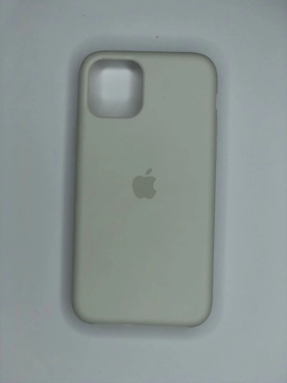 Белый силиконовый чехол для iPhone 11 Pro, матовый