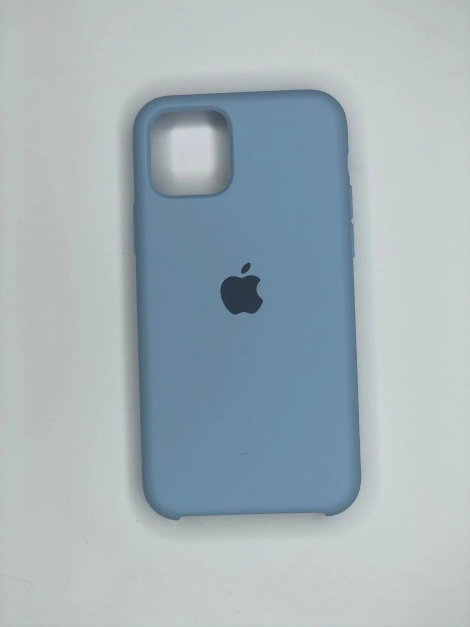 Небесно-голубой силиконовый чехол для iPhone 11 Pro, матовый