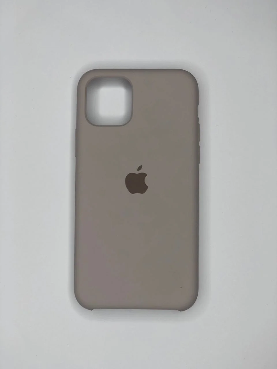 Бежевый меланж силиконовый чехол для iPhone 11 Pro, матовый