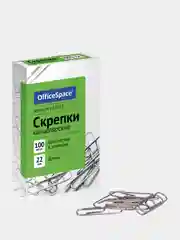Скрепки OfficeSpace, 22 мм, 100 штук