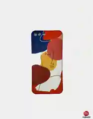 Красный силиконовый чехол с рисунком для iPhone 7 Plus 8 Plus