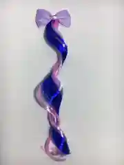 Конфетный прядь на заколке
