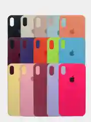 Багровый чехол силиконовый для iPhone X / XS / XS Max / XR