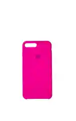 Серебряный чехол Silicone Case для iPhone 7+/8+