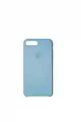 Небесно-голубой чехол Silicone Case для iPhone 7+/8+