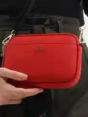 Красный сумка через плечо