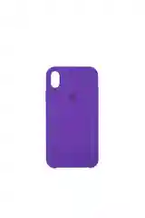 Фиолетовый чехол Apple Silicone Case для Iphone Xr