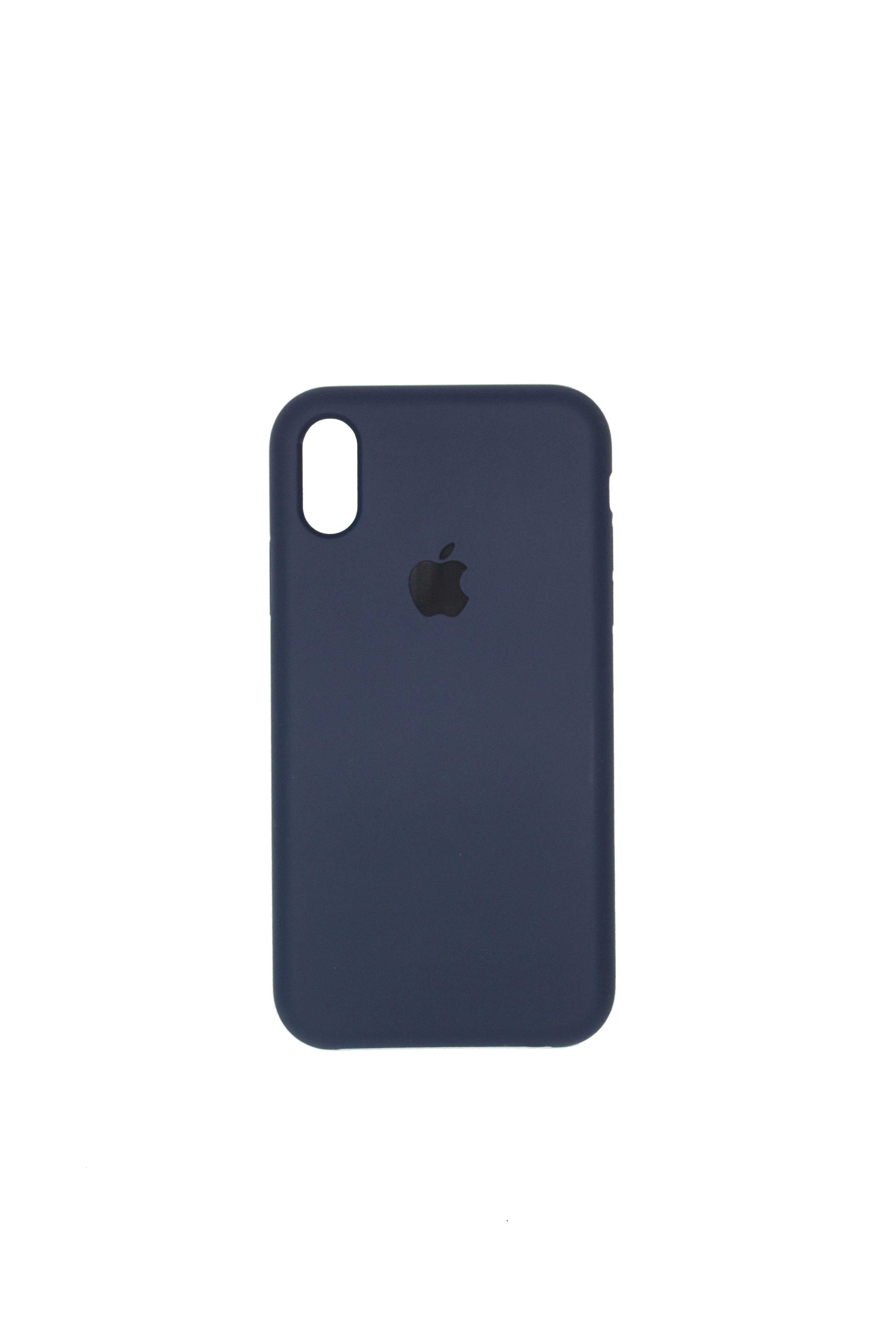 Темно-синий чехол Apple Silicone Case для Iphone Xr