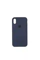 Темно-синий чехол Apple Silicone Case для Iphone Xr