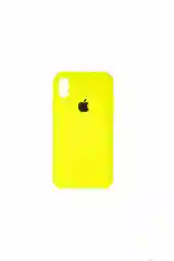Лимонный чехол Apple Silicone Case для Iphone Xr