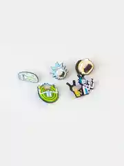 Металлический значок "Rick and Morty"