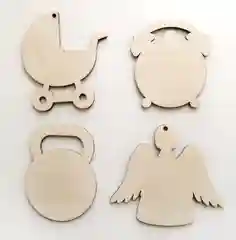 Деревянные заготовки "Детская метрика"