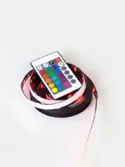 RGB светодиодная лента с пультом управления и питанием от USB