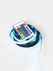 RGB светодиодная лента с пультом управления и питанием от USB