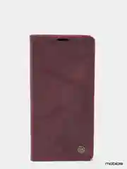 Багровый чехол книжка Samsung S20 Ultra