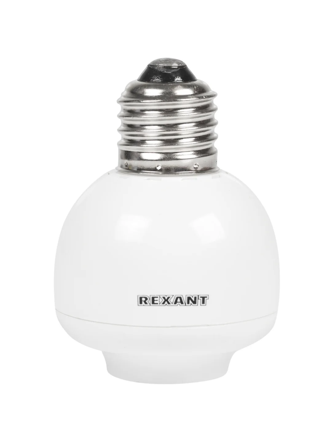 Цокольный патрон с дистанционным управлением REXANT для ламп Е27, расстояние до 40 м