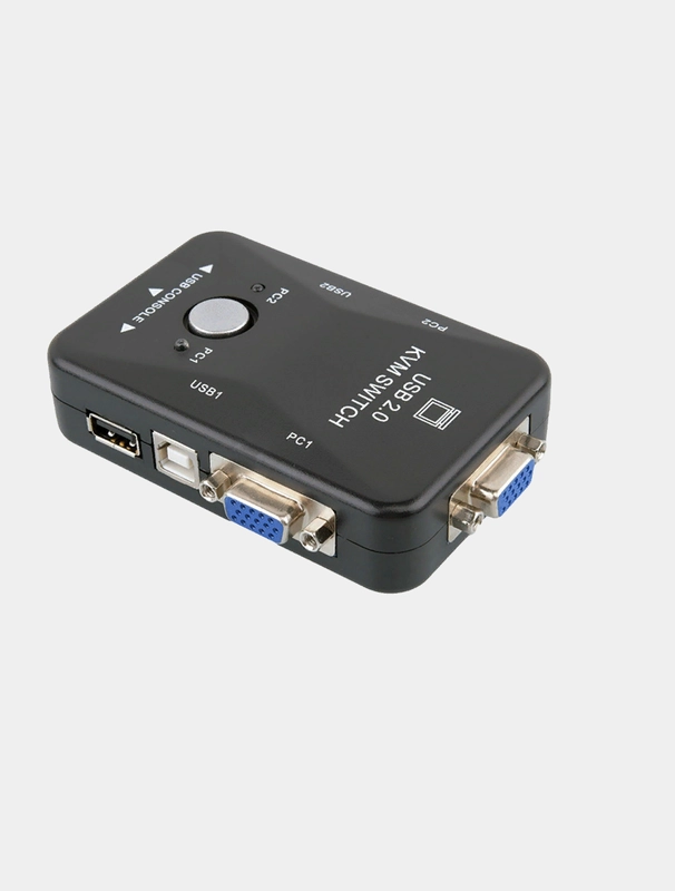 Переключатель коммутатор KVM-21UA, USB