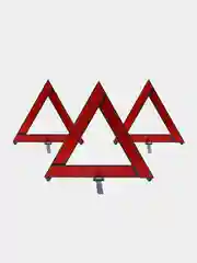 Знак аварийной остановки в пластиковом пенале