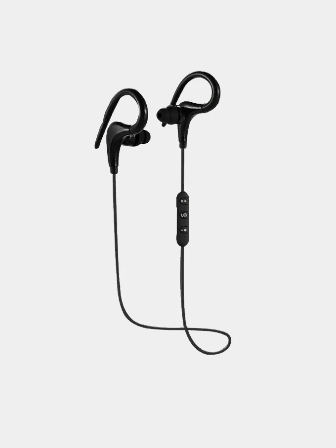 Беспроводные спортивные Bluetooth наушники (чёрные)