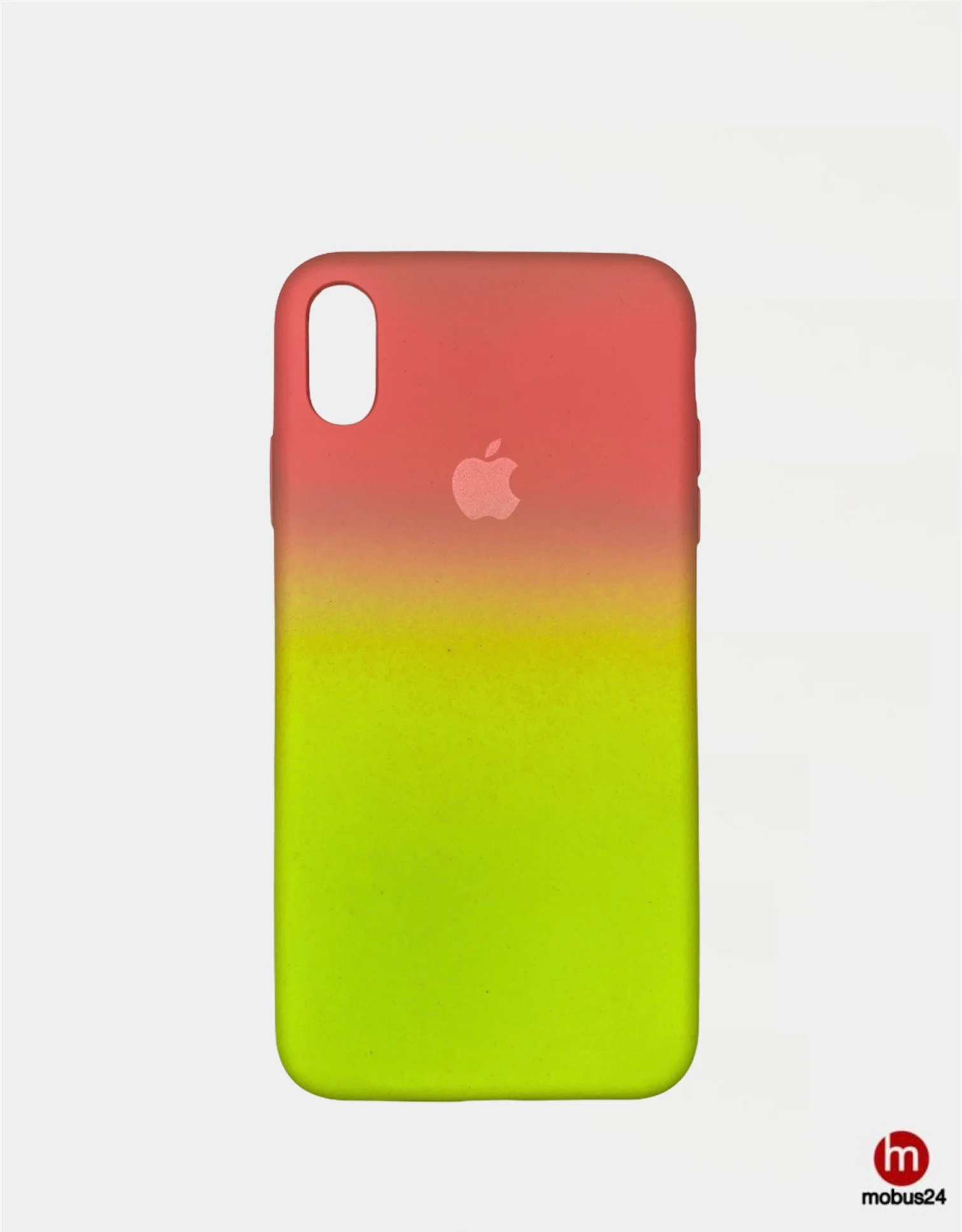 Манго разноцветный силиконовый чехол iPhone XS Max