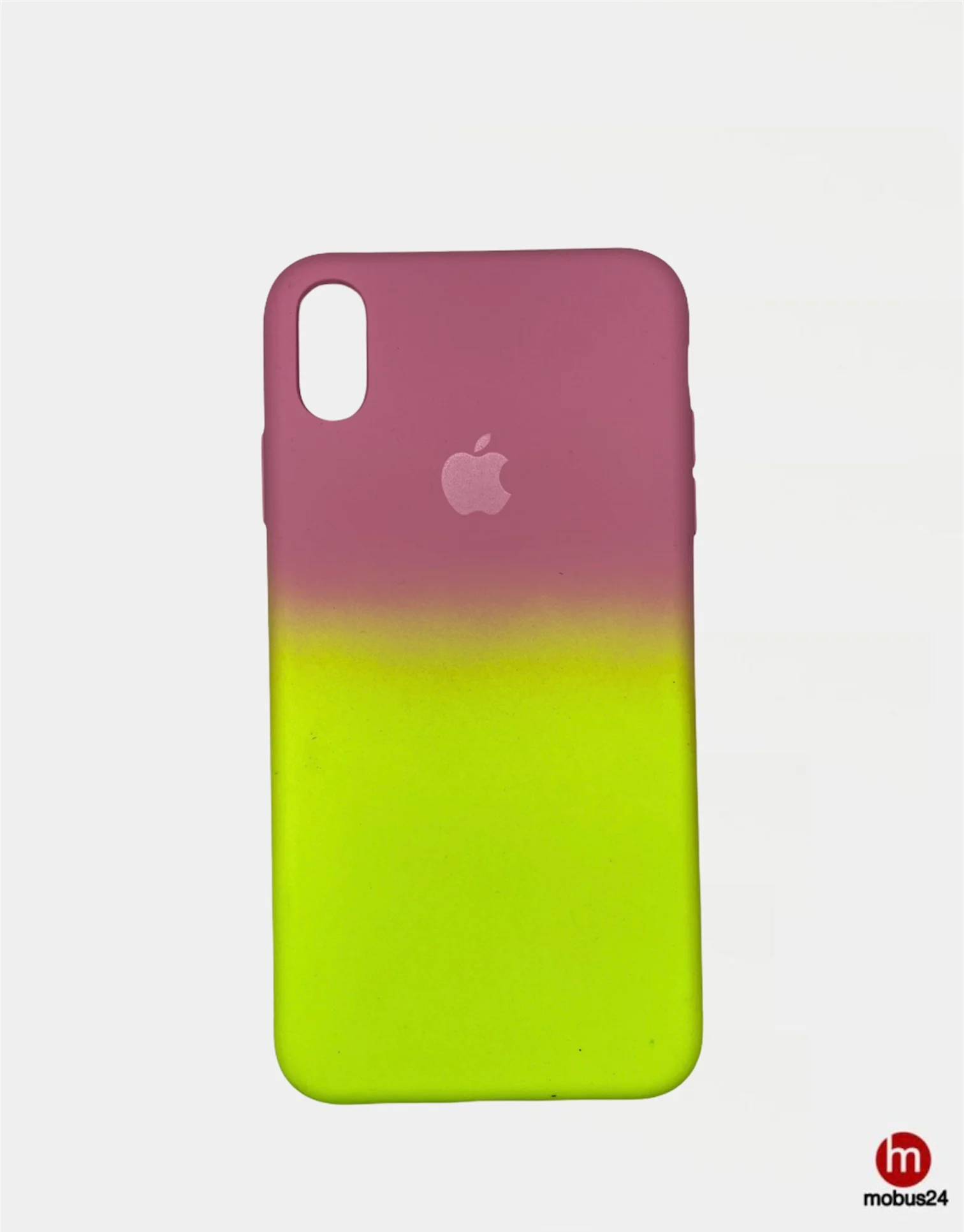 Лайм разноцветный силиконовый чехол iPhone XS Max
