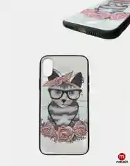 Силиконовый чехол с рисунком для iPhone X, XS