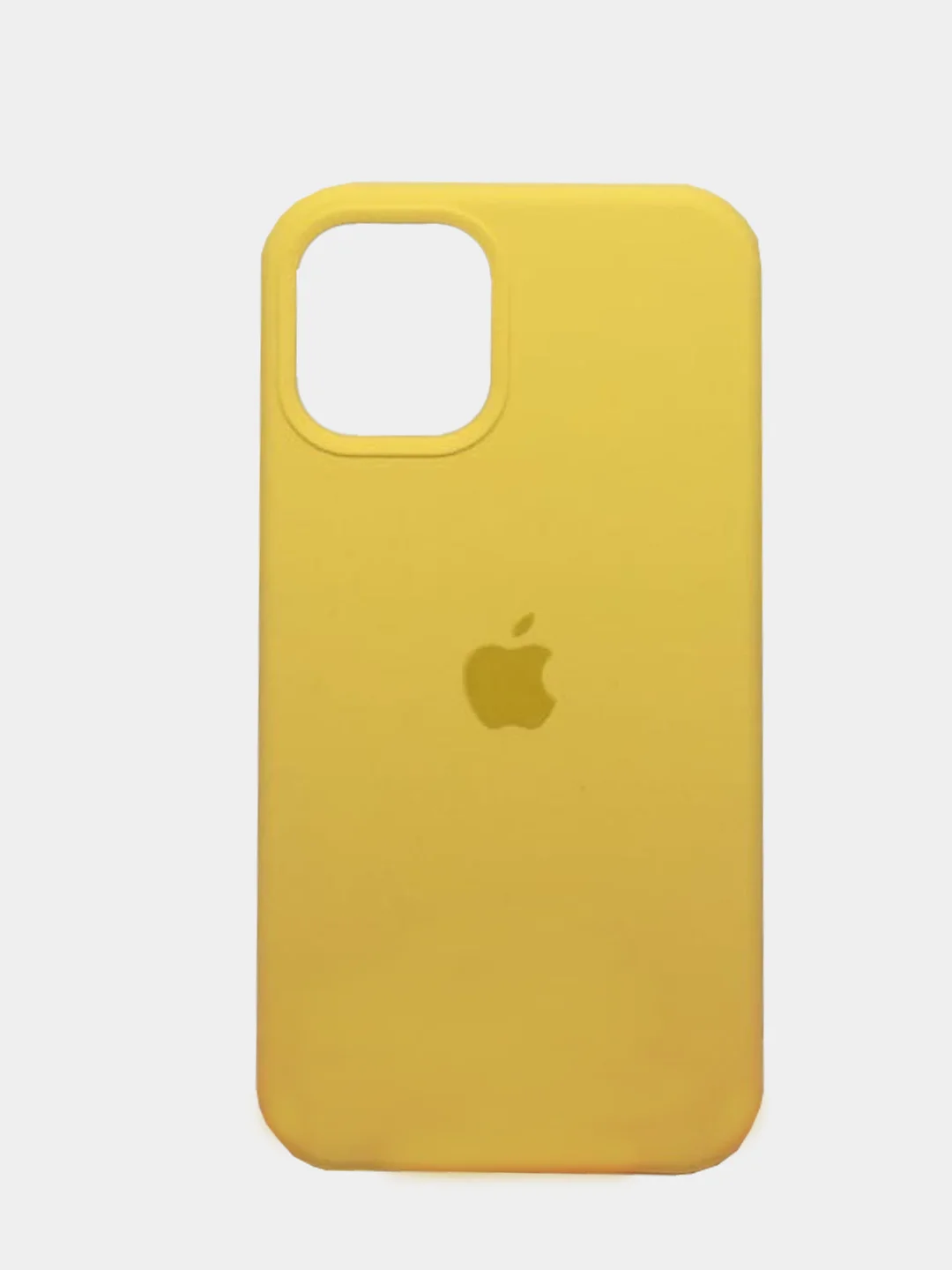 Желтый чехол Silicon Case iPhone 12 / 12 Pro / 12 Pro Max (12 цветов)