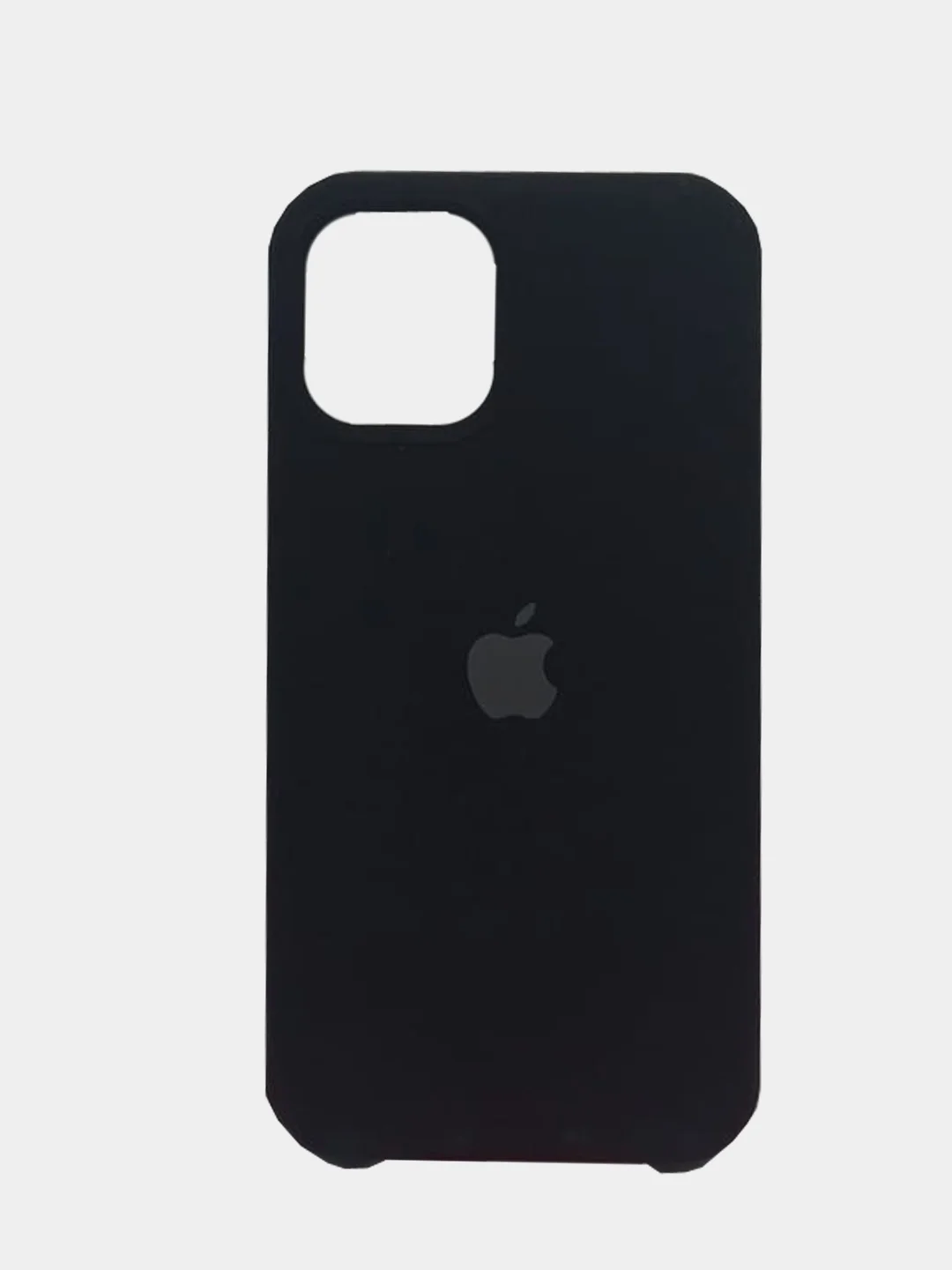 Черный чехол Silicon Case iPhone 12 / 12 Pro / 12 Pro Max (12 цветов)