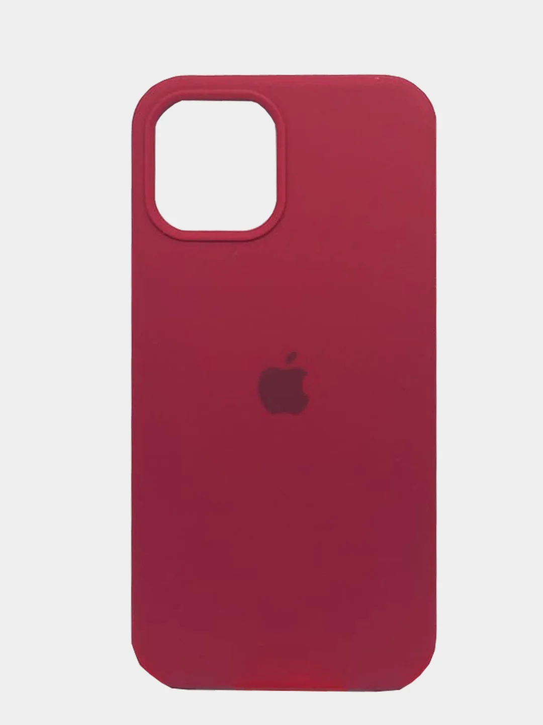 Багровый чехол Silicon Case iPhone 12 / 12 Pro / 12 Pro Max (12 цветов)