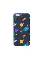 Синий меланж чехол для iPhone 6 / 6plus, 7-8 / 7-8plus "Принты"
