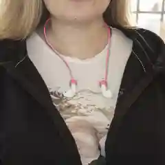 Krutoff / Силиконовый шнурок для AirPods (Эйр Подс), розовый