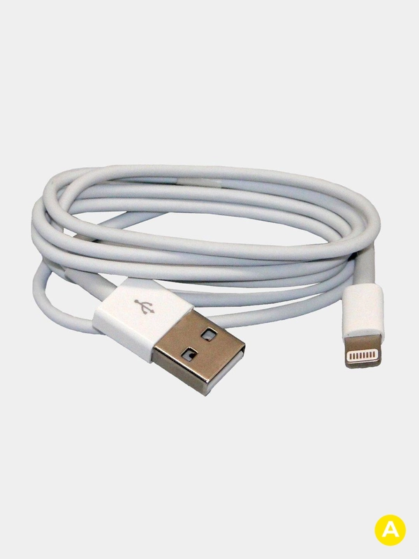 Кабель Lightning, для зарядки и передачи