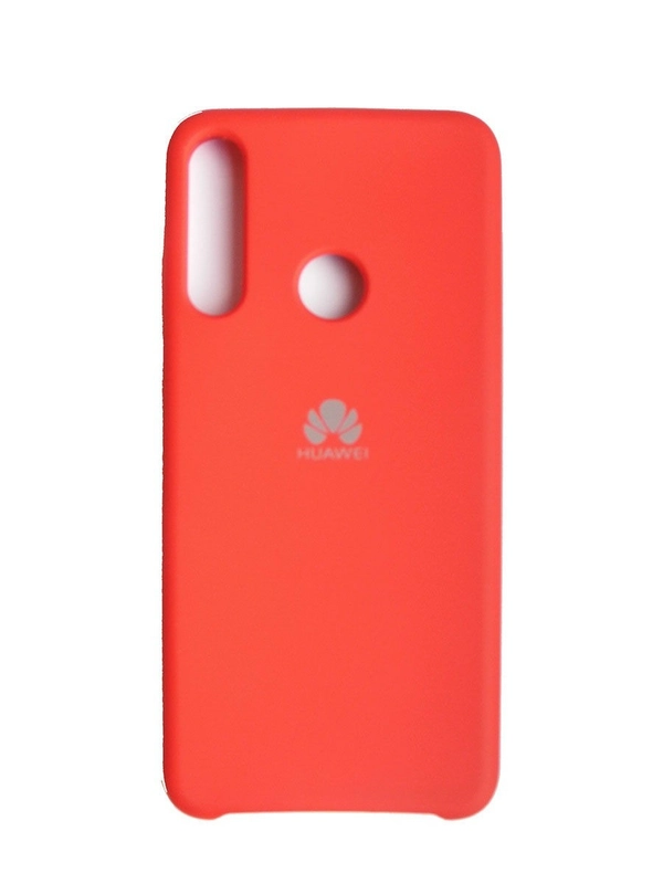 Чехол силиконовый Silicon Cover для Huawei Y6p, красный