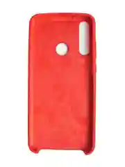 Чехол силиконовый Silicon Cover для Huawei Y6p, красный