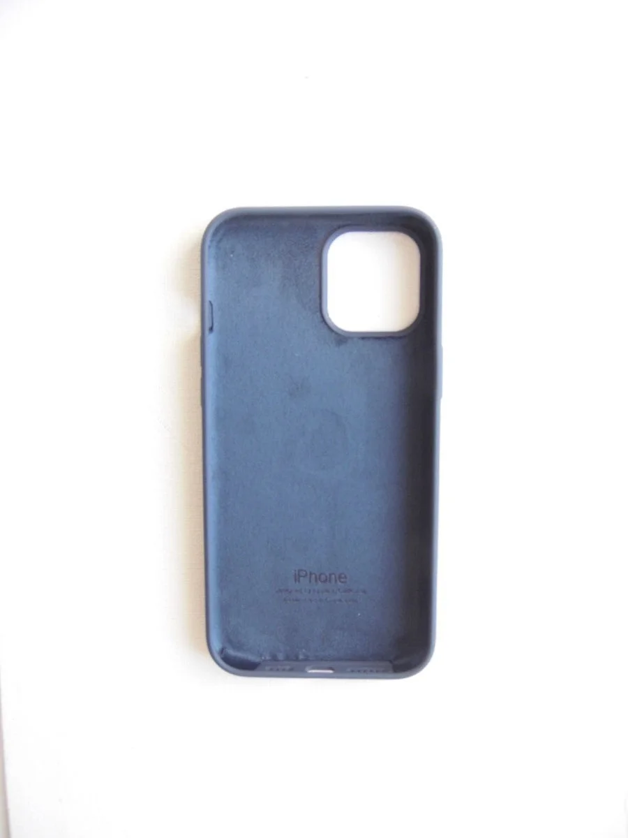 Чехол силиконовый Silicone Case для iPhone 12 Pro, синий