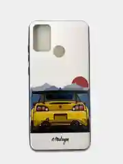 Угольный чехол для Huawei Honor Y6P, Y8P, Y5 2019, 9A 2020, 9C 2020, 9S 2020, с принтом