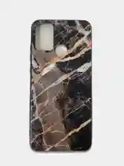 Серый чехол для Huawei Honor Y6P, Y8P, Y5 2019, 9A 2020, 9C 2020, 9S 2020, с принтом